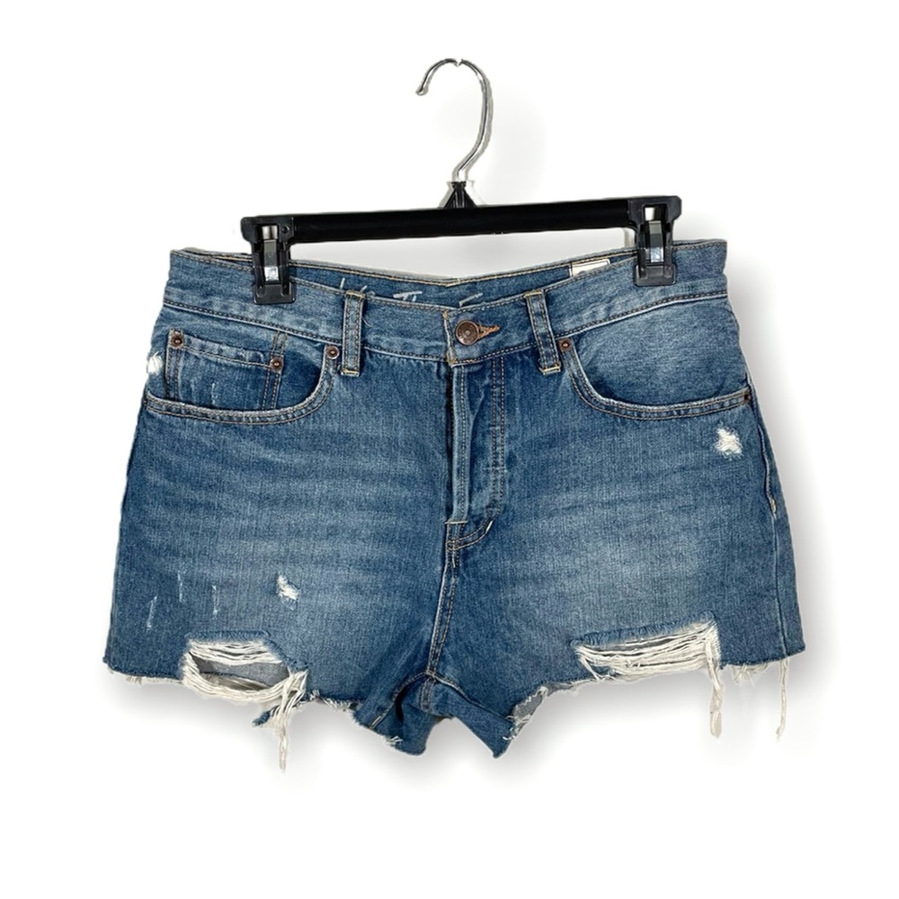 We The Free distressed jean shorts 29